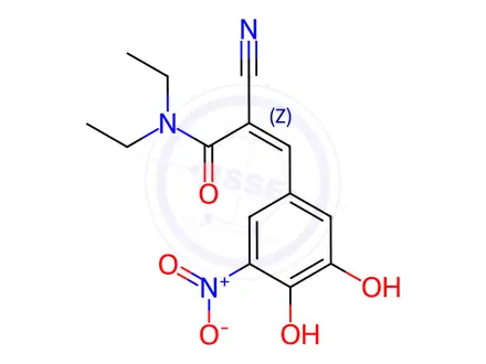 Chemical structure of Entacapone EP Impurity A