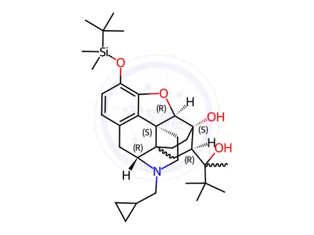Chemical structure of Buprenorphine Impurity 25