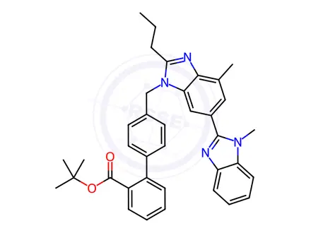Chemical structure of Telmisartan EP Impurity C
