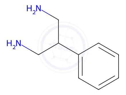 Chemical structure of 2-phenylpropane-1,3-diamine dihydrochloride