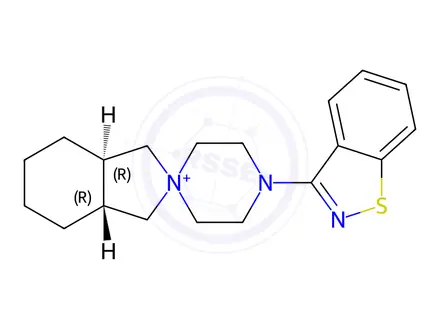 Chemical structure of Lurasidone impurity 12