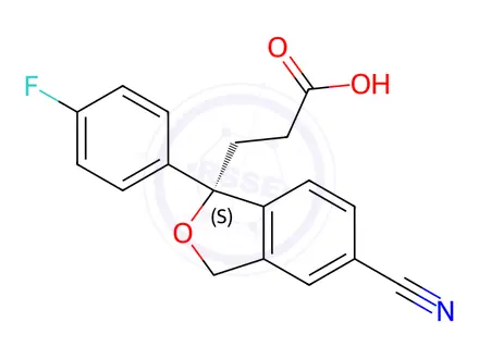 Chemical structure of Citalopram Hydrobromide Impurity 40