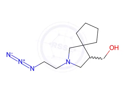 Chemical structure of (2-(2-Azidoethyl)-2-azaspiro[4.4]nonan-4-yl)methanol