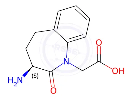 Chemical structure of Benazepril Impurity E