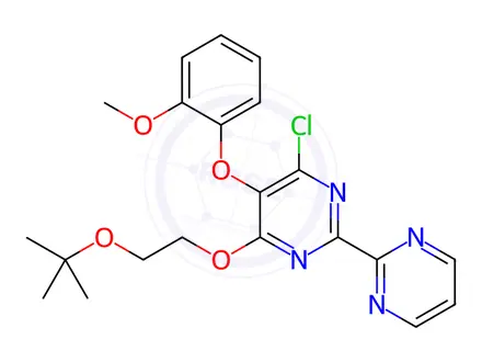 Chemical structure of Bosentan Impurity 9