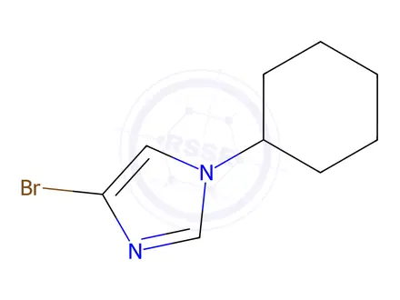 Chemical structure of 4-BroMo-1-cyclohexyl-1H-iMidazole