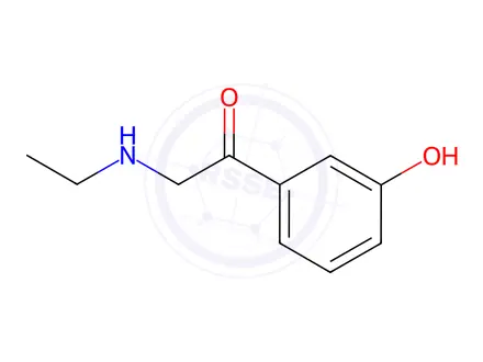 Chemical structure of Etilefrine Hydrochloride Impurity 1 (Etilefrine Hydrochloride EP Impurity A)