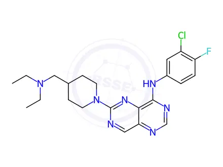 Chemical structure of BIBU 1361 Dihydrochloride