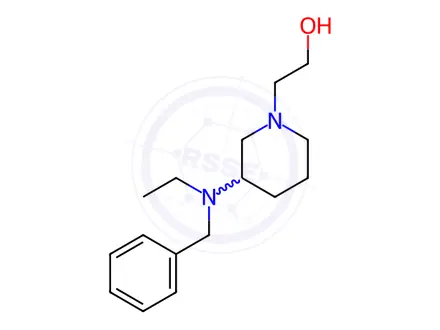 Chemical structure of 2-(3-(Benzyl(ethyl)amino)piperidin-1-yl)ethanol