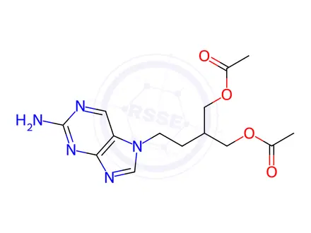 Chemical structure of Famciclovir N7-Isomer