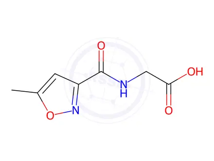 Chemical structure of (5-Methylisoxazole-3-carbonyl)glycine