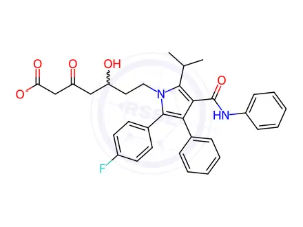 Chemical structure of Atorvastatin Impurity 48
