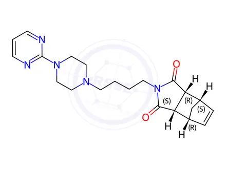 Chemical structure of Tandospirone Impurity 4