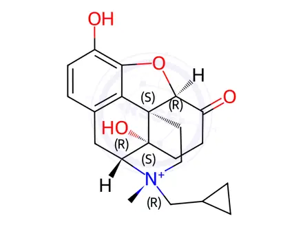 Chemical structure of Methylnaltrexone