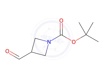 Chemical structure of tert-Butyl 3-formylazetidine-1-carboxylate