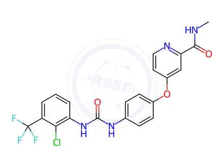 Chemical structure of Sorafenib impurity V
