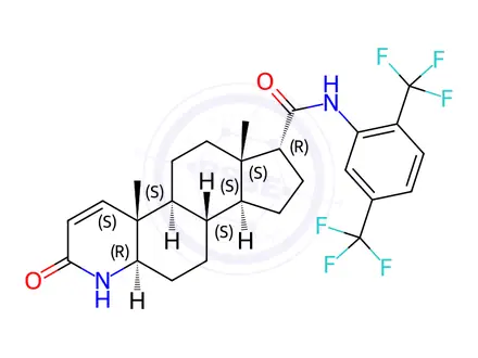 Chemical structure of Dutasteride EP Impurity E