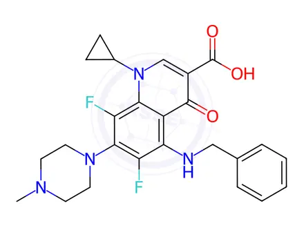 Chemical structure of Sparfloxacin Impurity 22