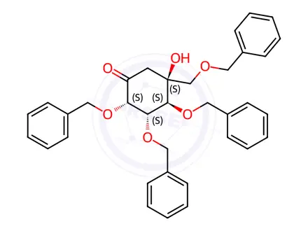 Chemical structure of Voglibose Impurity 11