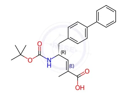 Chemical structure of LCZ696(valsartan + sacubitril) impurity 30