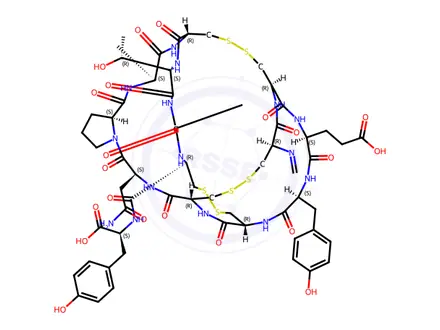 Chemical structure of Linaclotide Impurity 10
