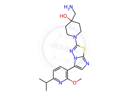 Chemical structure of INE963