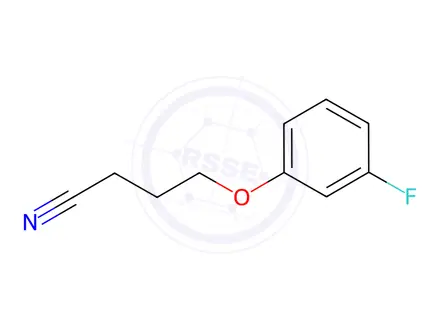 Chemical structure of 4-(3-Fluorophenoxy)butanenitrile