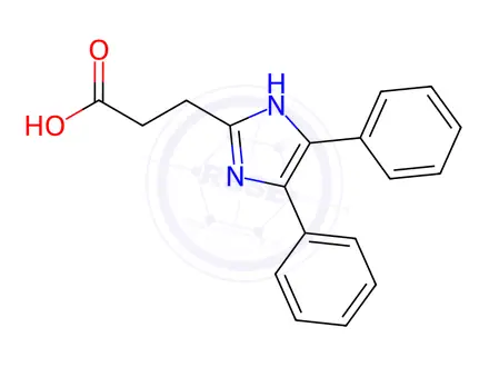 Chemical structure of Oxaprozin Impurity 1