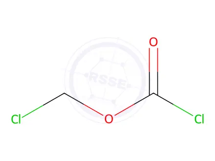 Chemical structure of Chloromethyl Chloroformate (BSC)