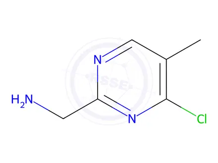 Chemical structure of C-(4-Chloro-5-methyl-pyrimidin-2-yl)-methylamine