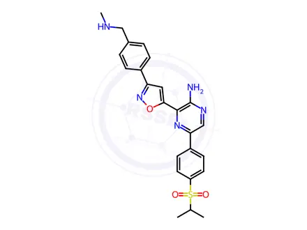 Chemical structure of VE-822