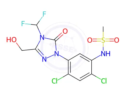 Chemical structure of Sulfentrazone Impurity 2