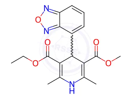 Chemical structure of Isradipine Impurity 1 (Isradipine EP Impurity A)