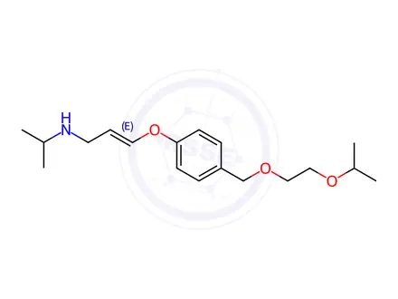Chemical structure of Bisoprolol EP Impurity E