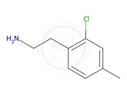 Chemical structure of 2-(2-Chloro-4-methyl-phenyl)-ethylamine
