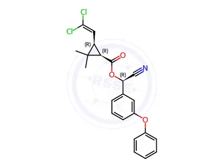 Chemical structure of Cypermethrin Impurity 15