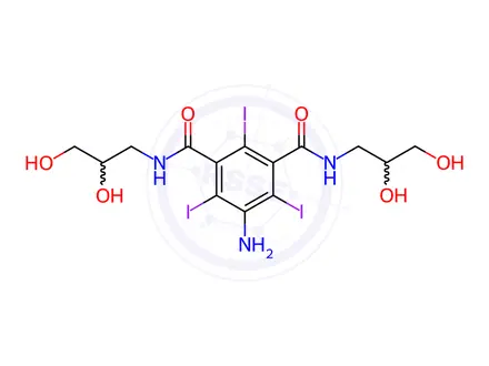 Chemical structure of Iopromide Impurity DPLA-III-ZZF
