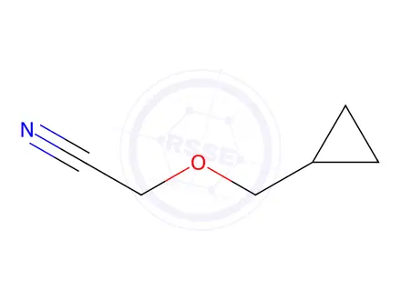 Chemical structure of 2-(cyclopropylmethoxy)acetonitrile