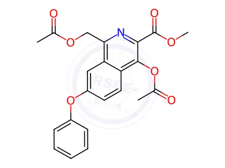 Chemical structure of Roxadustat Impurity 24