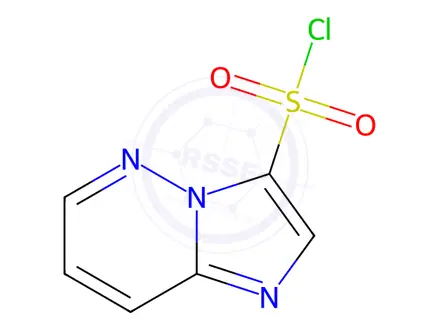 Chemical structure of imidazo[1,2-b]pyridazine-3-sulfonyl chloride