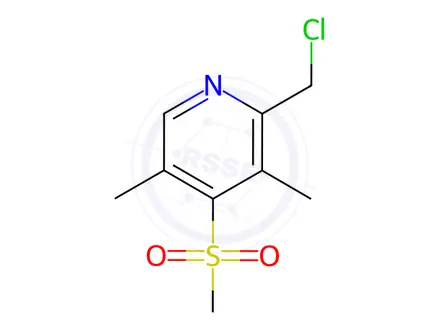 Chemical structure of Esomeprazole Sodium Impurity 134