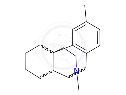 Chemical structure of Dextromethorphan Hydrobromide Impurity 37 Monomer