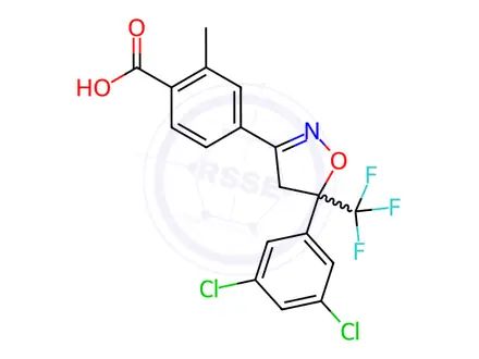 Chemical structure of Fluralaner Impurity 4