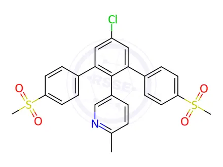 Chemical structure of Etoricoxib Impurity 39