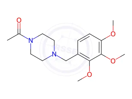 Chemical structure of Trimetazidine Hydrochloride Impurity 41