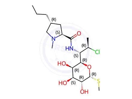 Chemical structure of Clindamycin Hydrochloride EP Impurity C