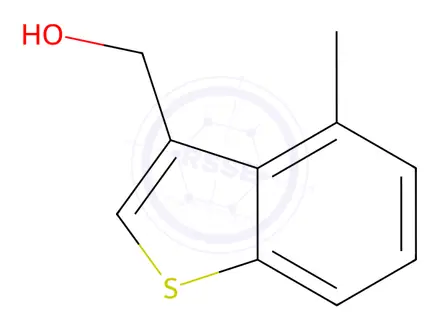 Chemical structure of (4-Methylbenzo[b]thiophen-3-yl)methanol
