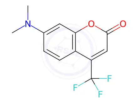 Chemical structure of Coumarin152