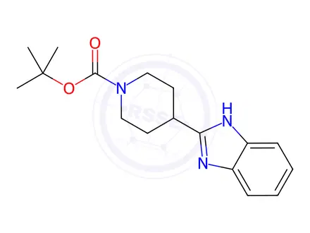 Chemical structure of Bilastine Impurity 18