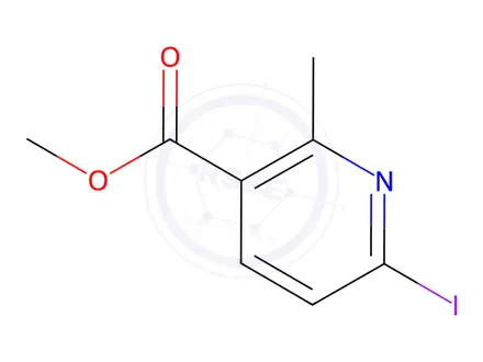 Chemical structure of Methyl 6-iodo-2-methylnicotinate